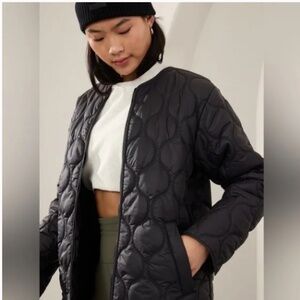 Athleta Alight Jacket - Black MTall